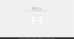 Desktop Screenshot of bluelettrico.com